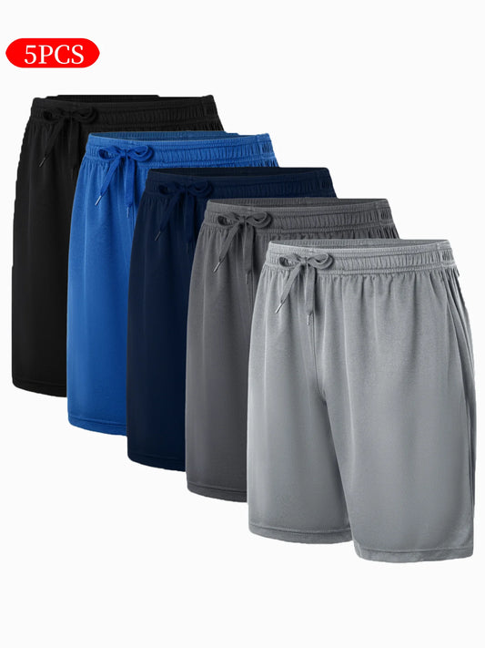5-piece men's casual shorts