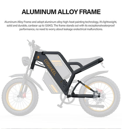 Mountain Bikes  Off Road Fat Tires Motorcycle Ebike