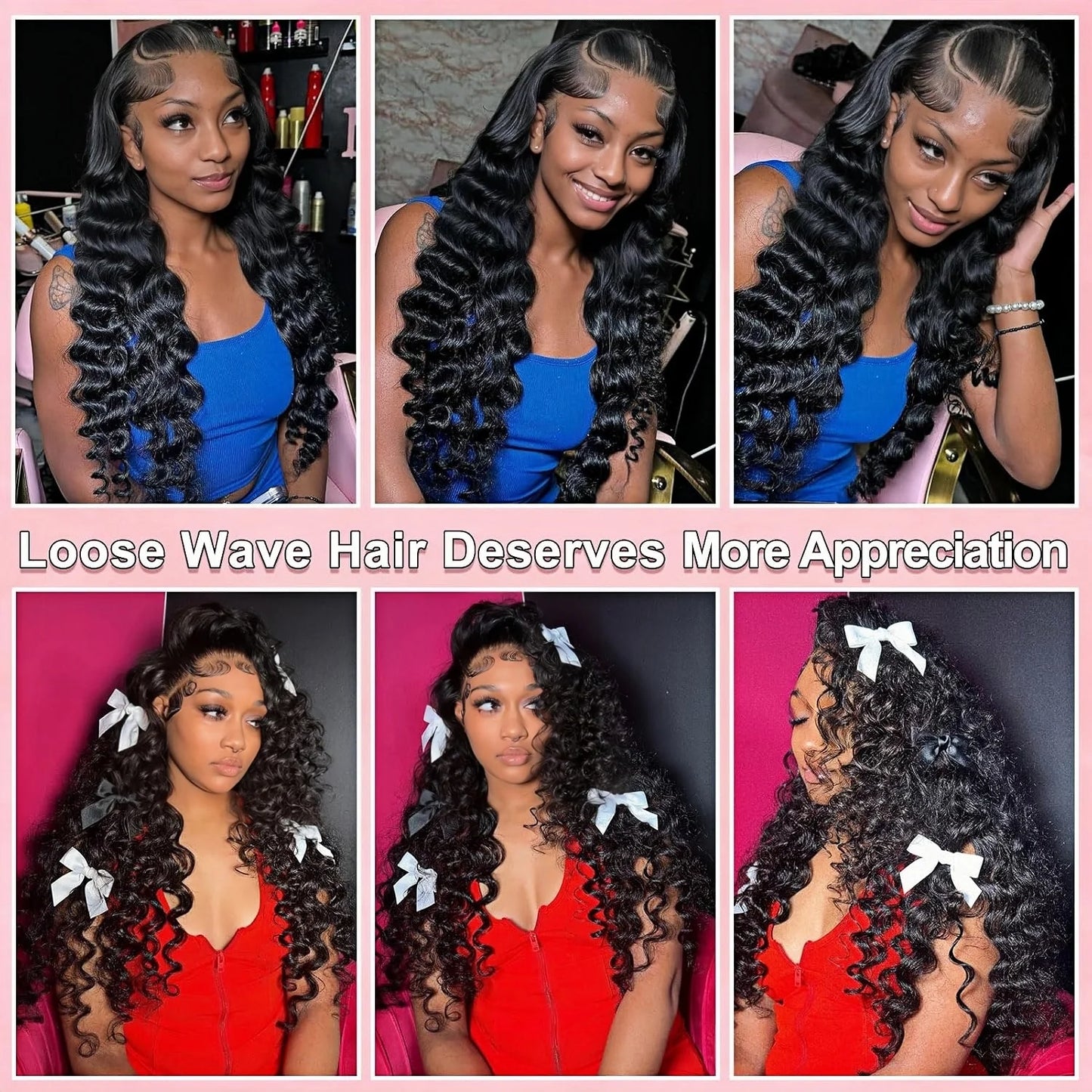 Loose Wave 13x6 HD Lace Frontal Wigs