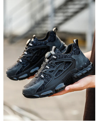 Slack-stab-proof work shoes