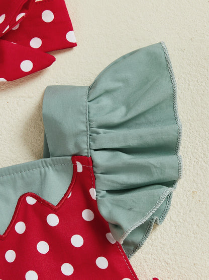 Baby Girl Strawberry Romper