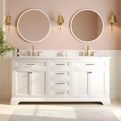 72 Inch Double Sink Bathroom Vanity