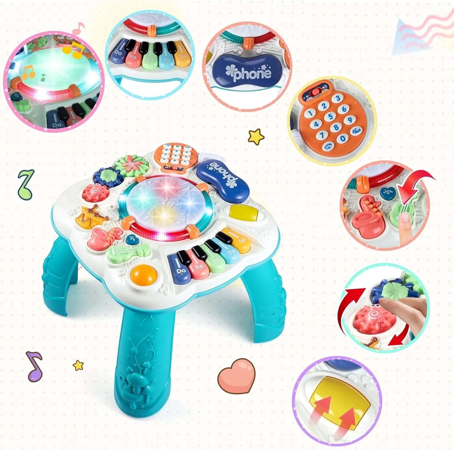 Soft, Cute, colorful little bouncy for small babies









 
Toys for Babies/Toddler, Girls & and Boys 6 Month - 3 Years