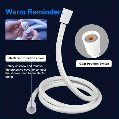 Portable USB Rechargeable  shower head,