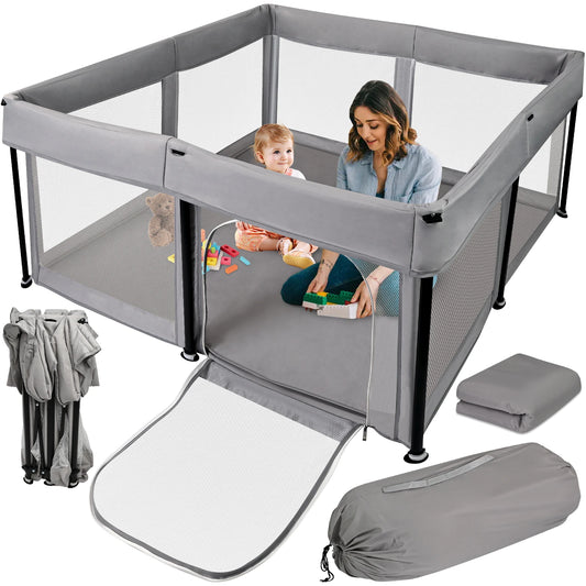 Foldable Baby Playpen 50x50 Inch
