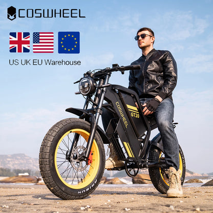 Mountain Bikes  Off Road Fat Tires Motorcycle Ebike