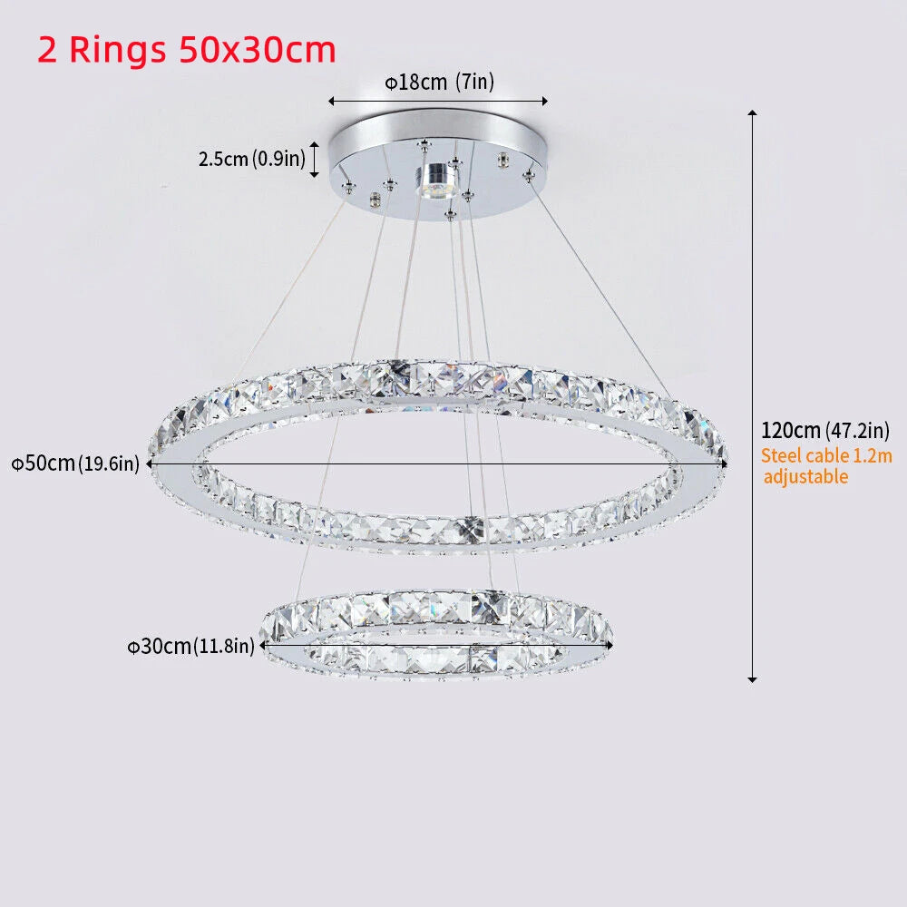 Crystal Chandeliers Luminaria Nordic Pendant Lamp