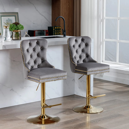 2PCS Modern Bar Stools
