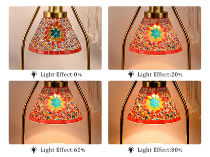 Bohemian style bedside lamp