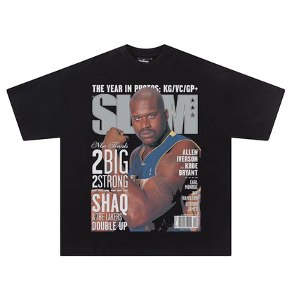2026 Kobe Bryant Portrait NBA 
Lakers Star Black Mamba 
Basketball Summer Short-sleeved T-shirt
