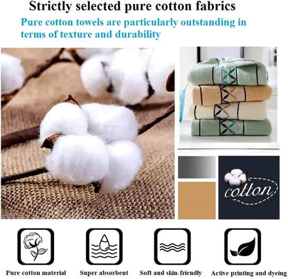4 packs pure cotton hand towel, 100% cotton face towels
