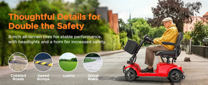ENGWE Four-Wheeled Electric Scooter 250W,24V 12AH 6.2MPH
