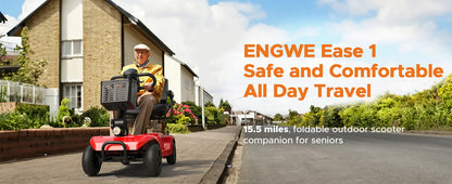 ENGWE Four-Wheeled Electric Scooter 250W,24V 12AH 6.2MPH
