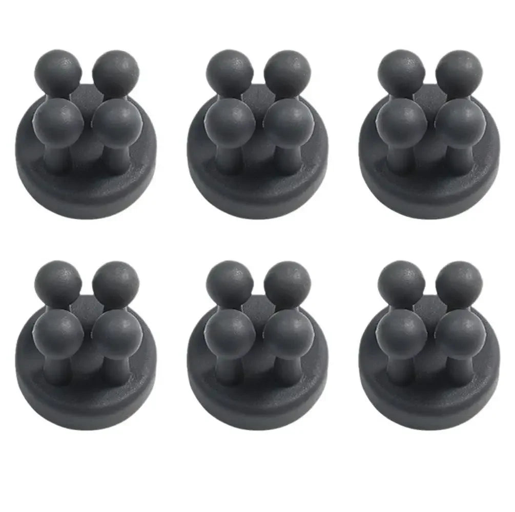 Self Adhesive Silicone Hook Bathroom Holder/ Storage for shavers, toothbrushes, and more