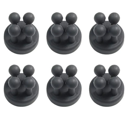 Self Adhesive Silicone Hook Bathroom Holder/ Storage for shavers, toothbrushes, and more