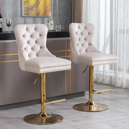 2PCS Modern Bar Stools