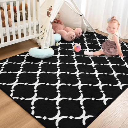 Large Memory Foam Rug for Living Room or Bedroom Living Room Rug 6 x9 Feet