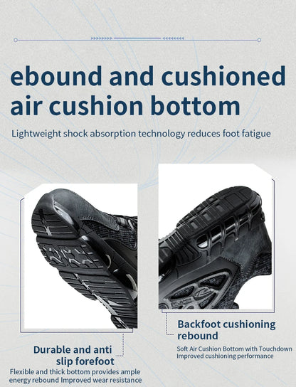 Slack-stab-proof work shoes